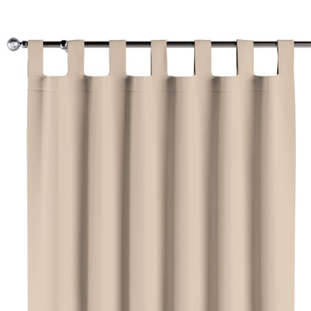 Zasłona na szelkach 1 szt. 130x260 kremowy beż