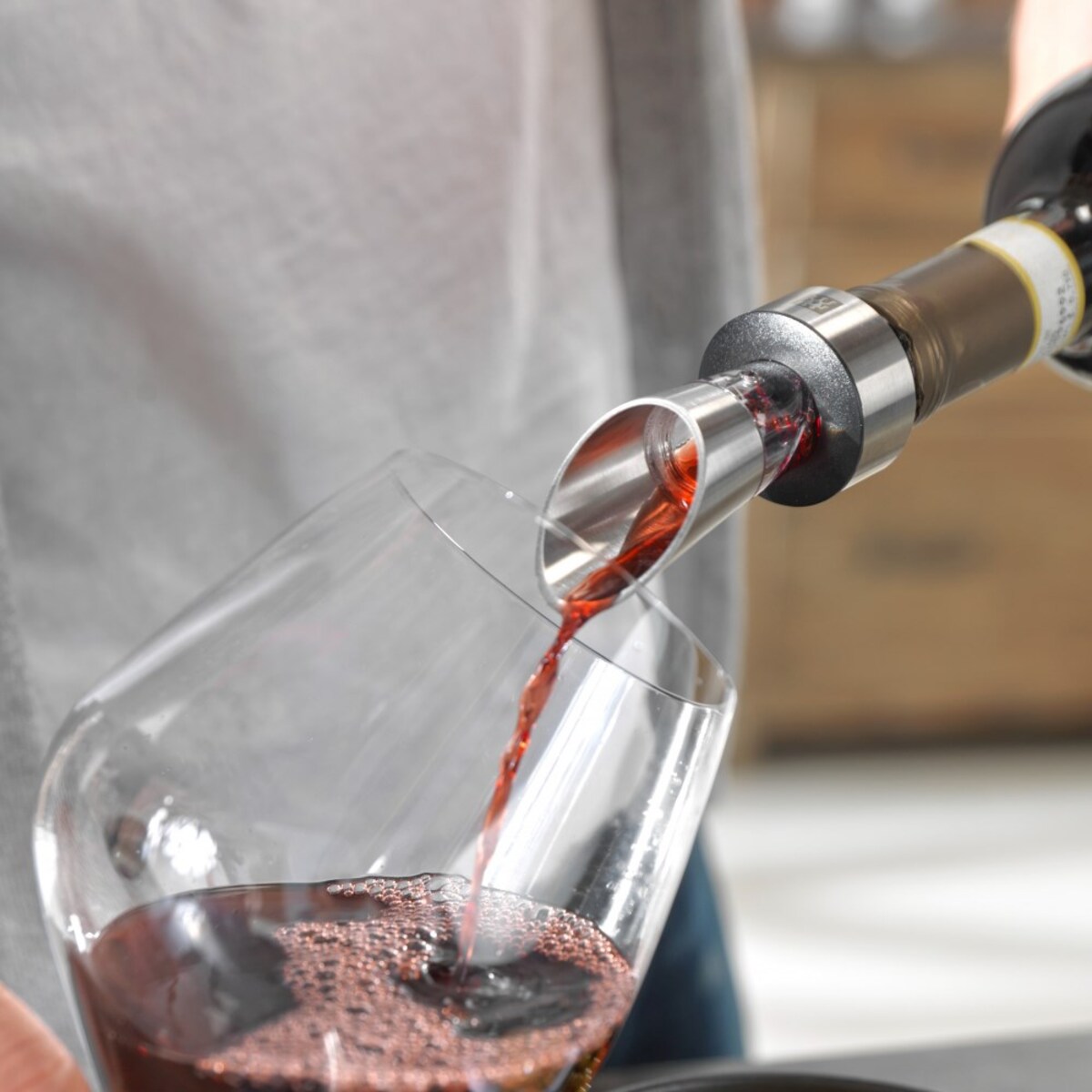 Dozownik z zatyczką do wina Zwilling Sommelier - 13 cm
