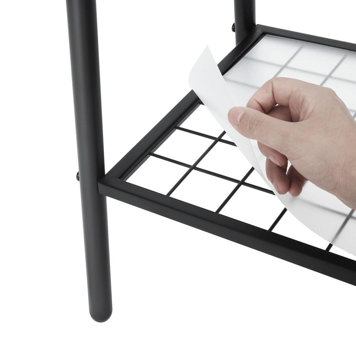 Wieszak Stojak Na Ubrania Do Garderoby Pokoju Korytarza Czarny