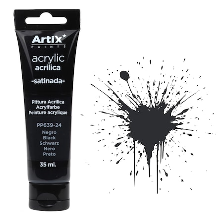 farba akrylowa black artix pp639-24 35ml