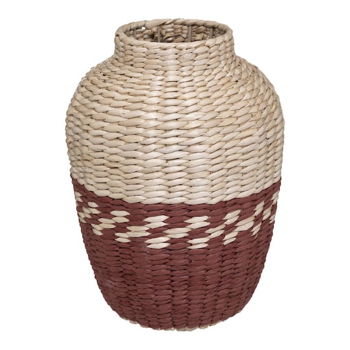 Wazon pleciony CARMEN, 32 cm