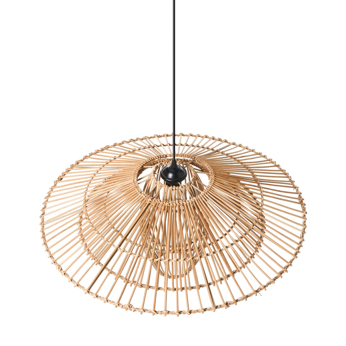 Lampa wisząca BOTIJAS Rattan Naturalny