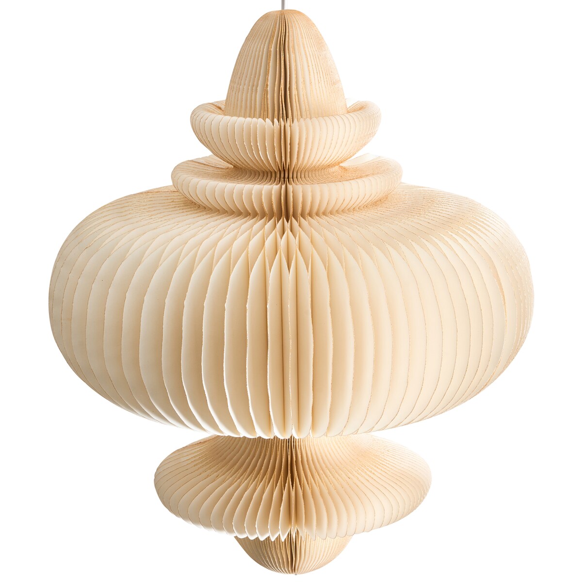 Lampa wisząca AMALSAN Papier Beżowy