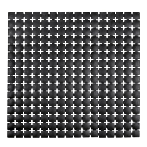 Kleine Wolke Gatty Mata bezpieczeństwa pod prysznic czarny 54x 54 cm