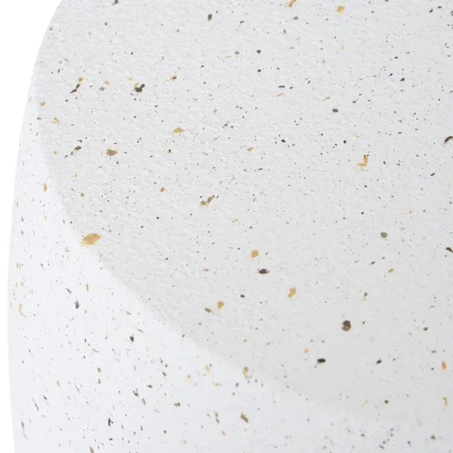 Stolik pomocniczy, boczny, Ø38 cm, tlenek magnezu, Narlon