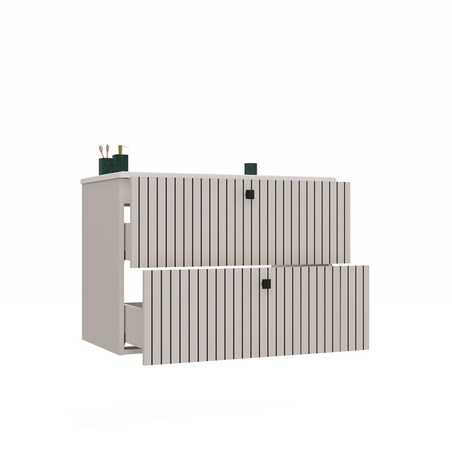 Szafka łazienkowa TIGO 80/2S/UMYWALKA KASZMIR