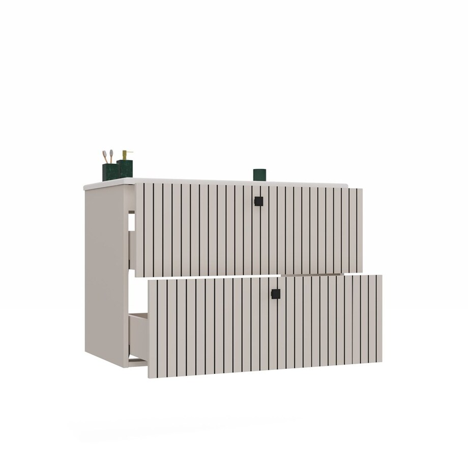 Szafka łazienkowa TIGO 80/2S/UMYWALKA KASZMIR