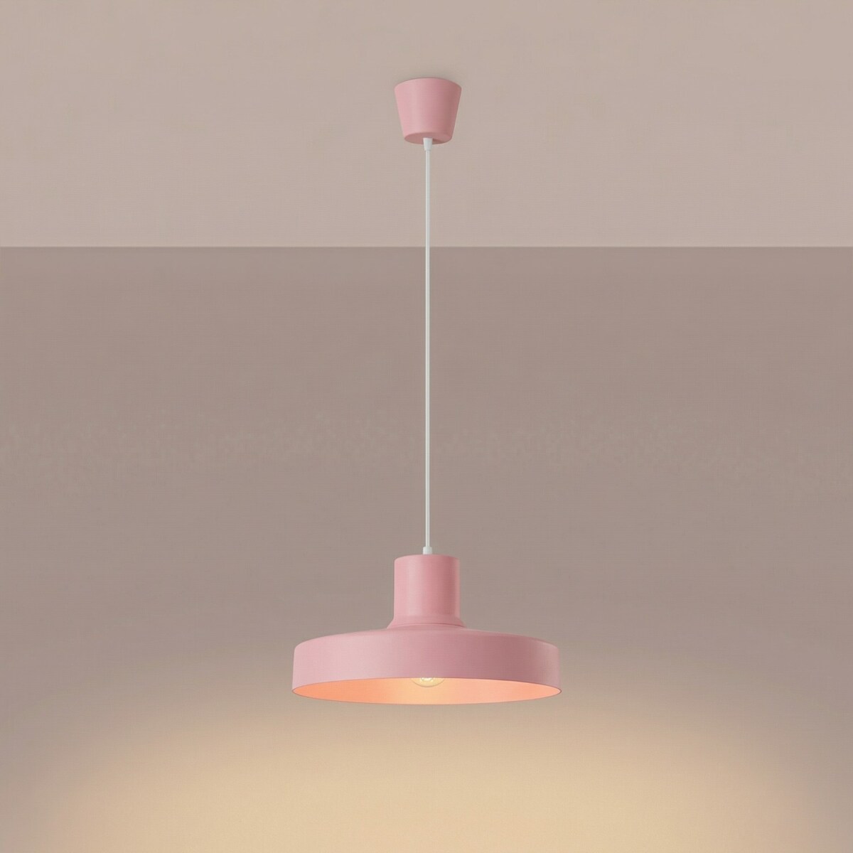 Lampa wisząca BILO różowa