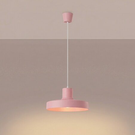 Lampa wisząca BILO różowa