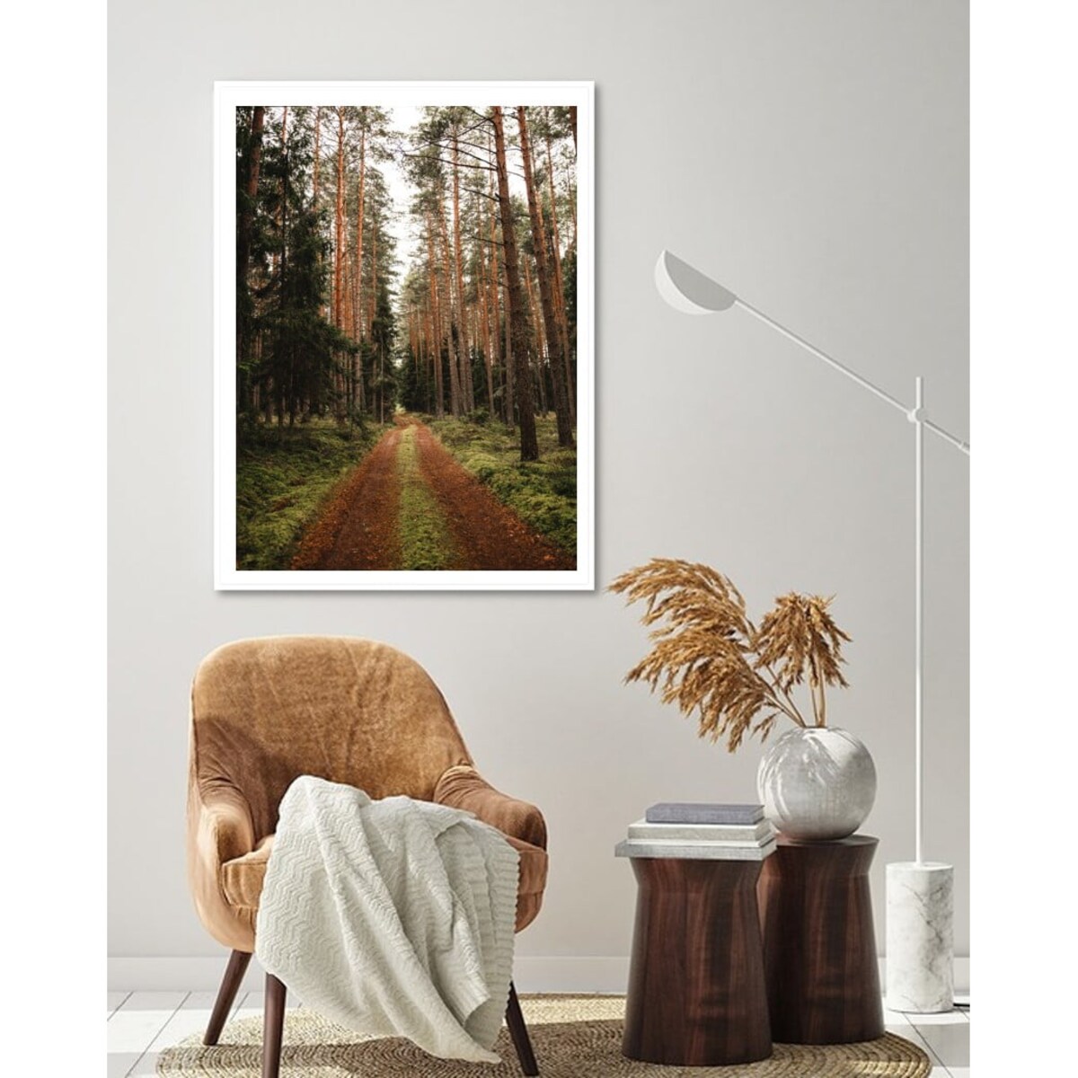 Poster Story, Plakat, Obraz - Leśna Ścieżka, wymiary 21 x 30 cm