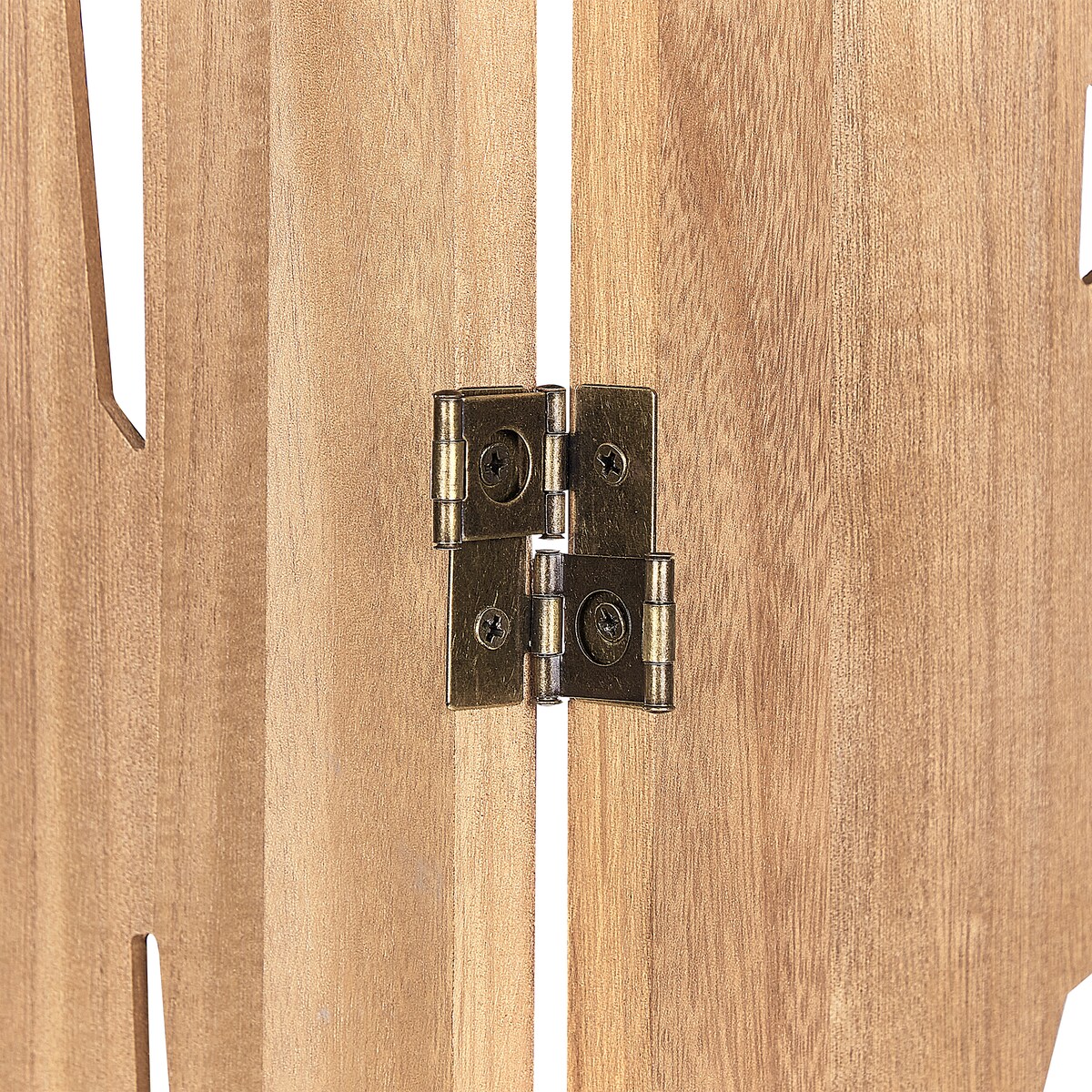 3-panelowy parawan pokojowy VERNAGO Jasnobrązowy 122 cm 170 cm