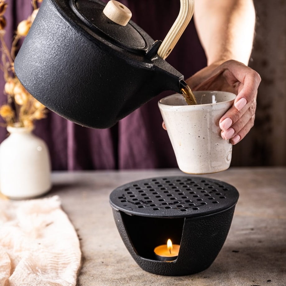 Podgrzewacz żeliwny do zaparzaczy dzbanków KINGHOFF