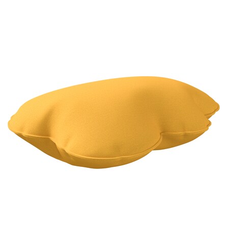 Poduszka Soft Cloud, słoneczny żółty, 55x15x35cm, Happiness