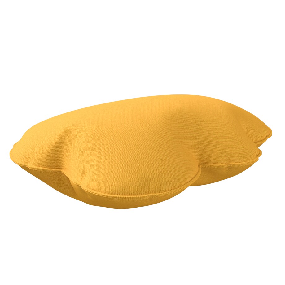 Poduszka Soft Cloud, słoneczny żółty, 55x15x35cm, Happiness