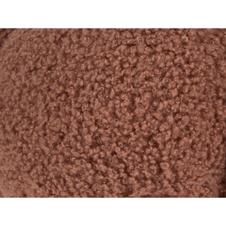 Poduszka dekoracyjna boucle dynia ⌀ 28 cm brązowa MUNCHKIN