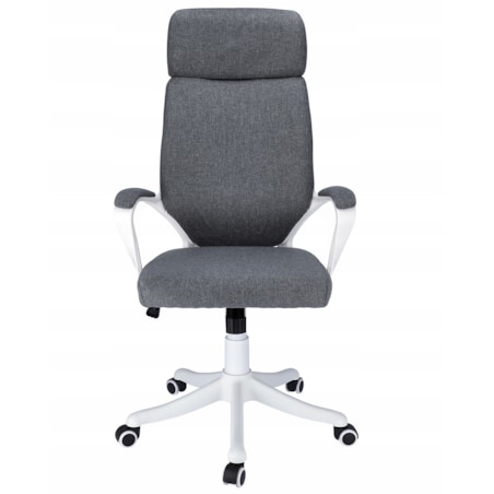 Fotel biurowy materiałowy ICON szary