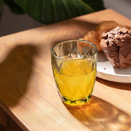 Szklanka Basic Green 300ml, ⌀8 x 10 cm