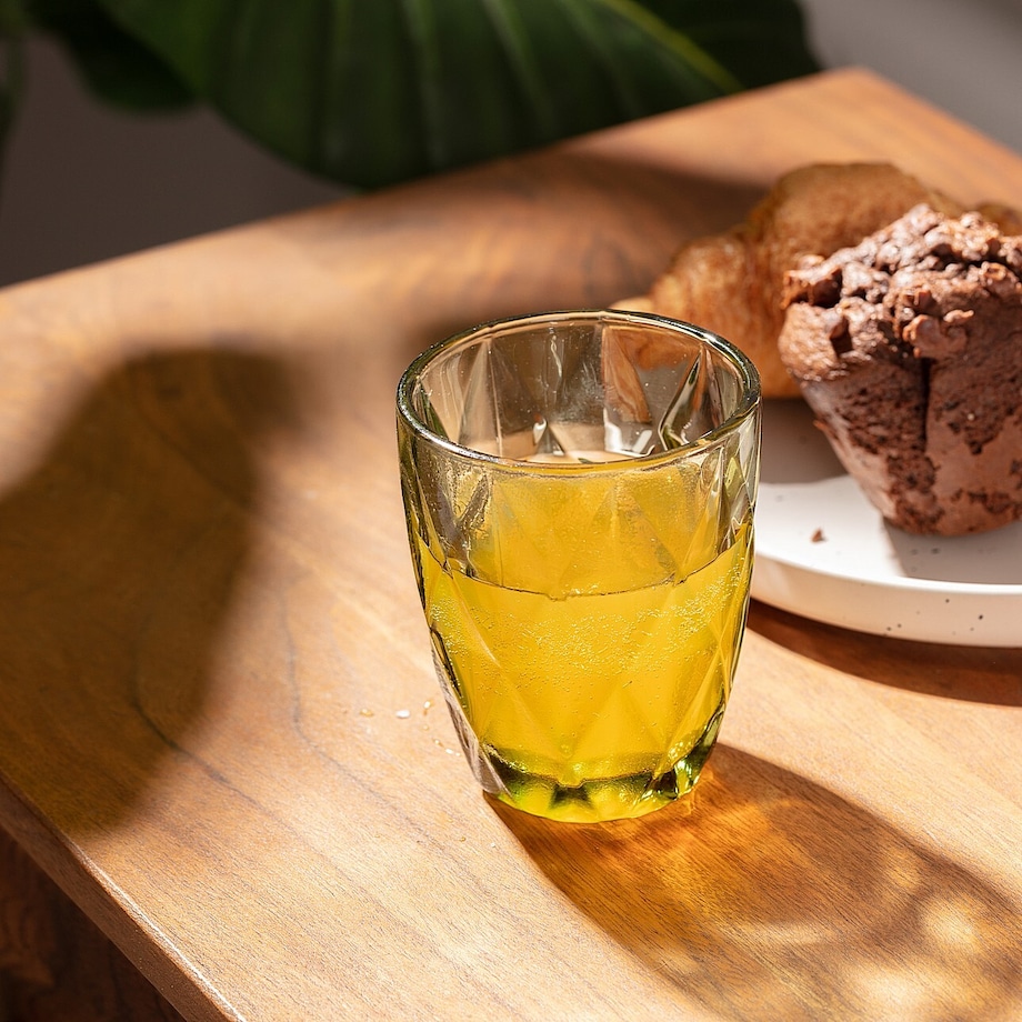 Szklanka Basic Green 300ml, ⌀8 x 10 cm