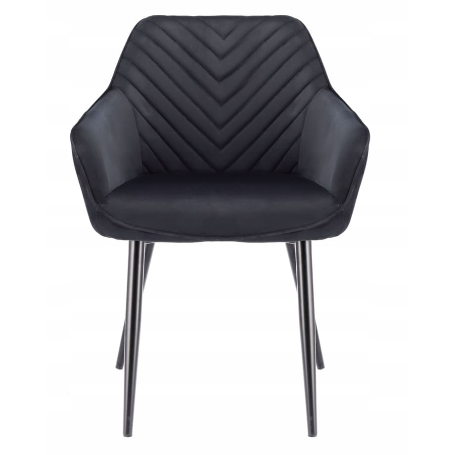 KRZESŁO welur TAPICEROWANE do jadalni PIKOWANE