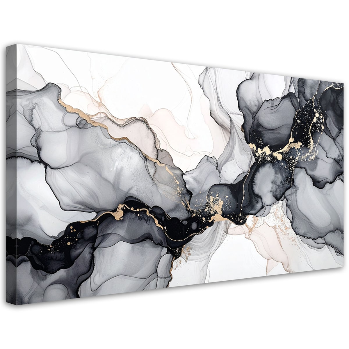 Obraz do sypialni salonu biura, Nowoczesna Abstrakcja Glamour 120x60