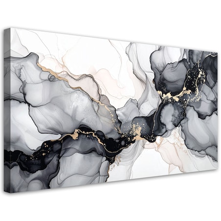 Obraz do sypialni salonu biura, Nowoczesna Abstrakcja Glamour 120x60