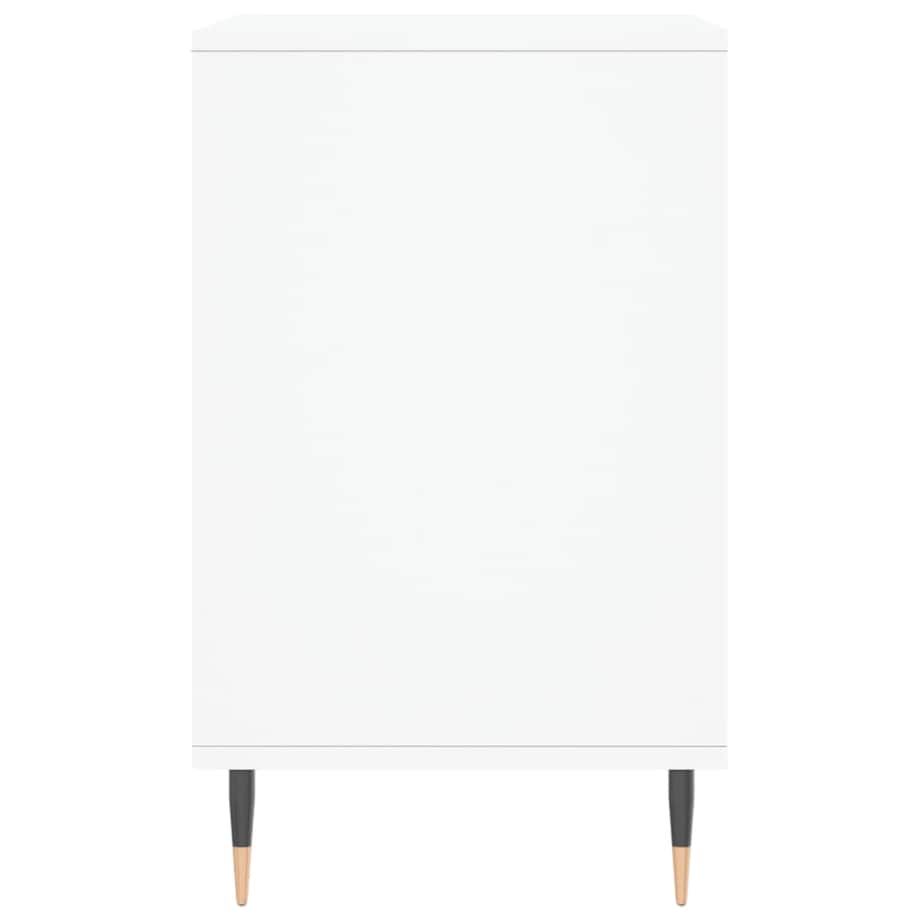 vidaXL Szafka na buty, wysoki połysk, biała, 102x36x60 cm