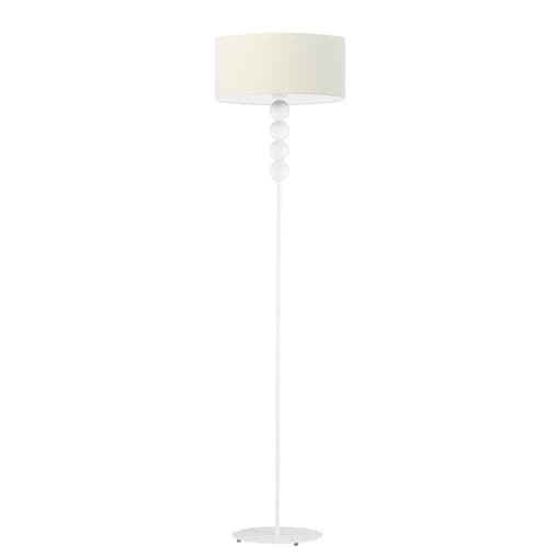 Lampa stojąca podłogowa z abażurem walec IKO