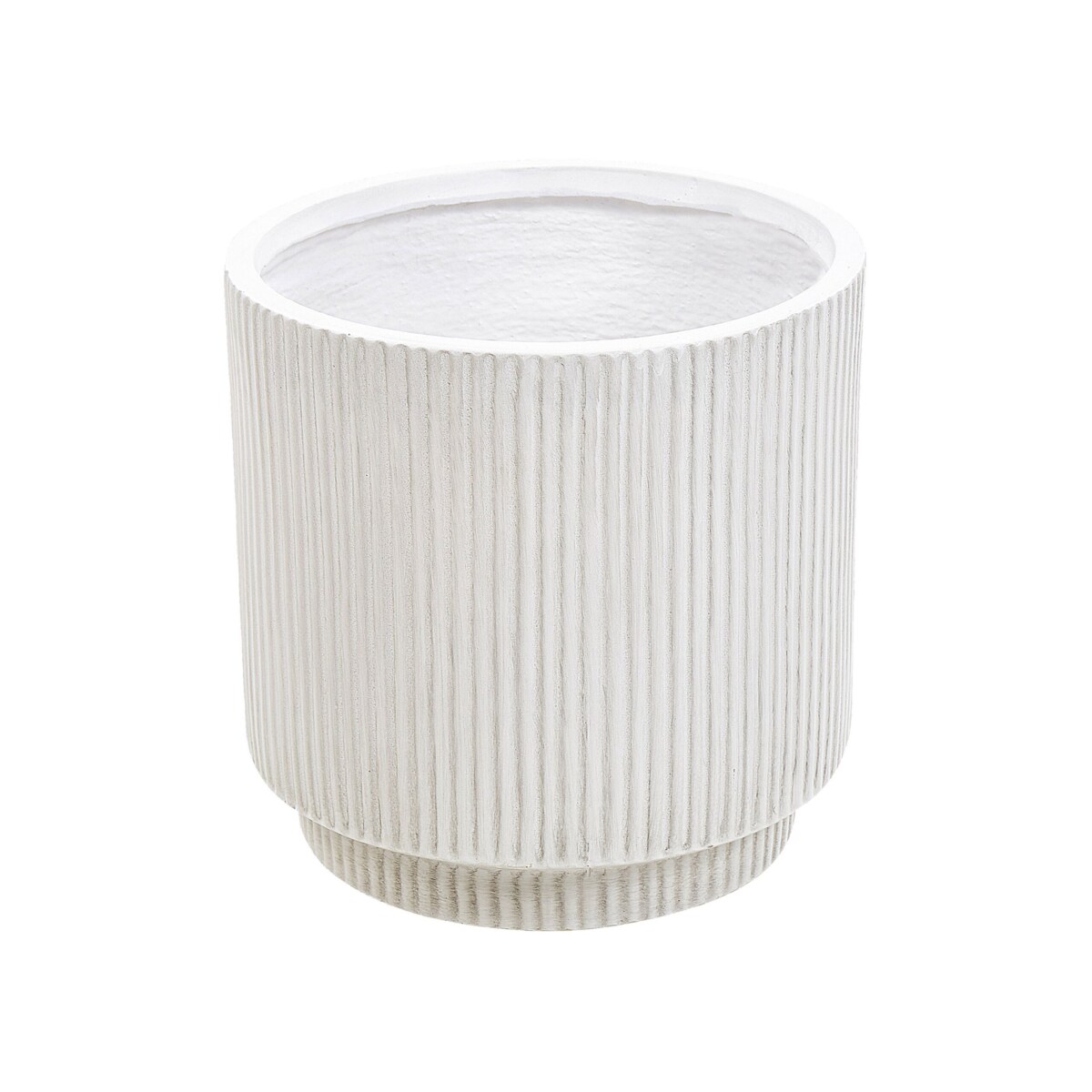 Doniczka ⌀ 30 cm złamana biel DARIA