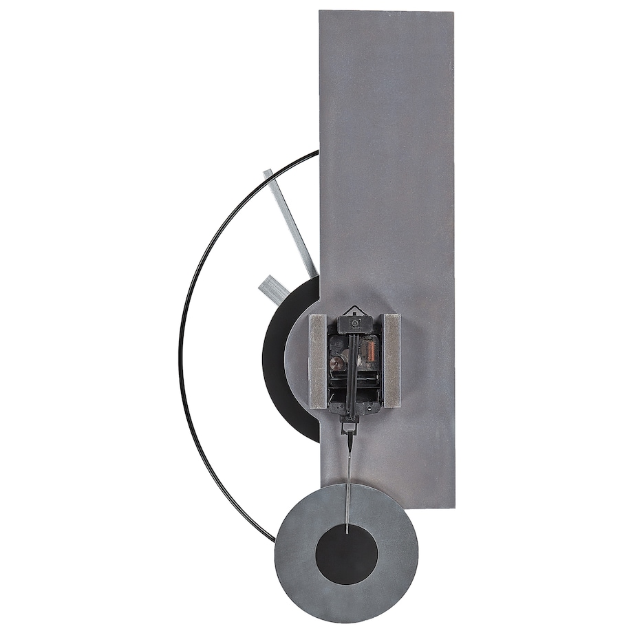 Zegar ścienny CEVINS 31 cm Metal Jasnoszary