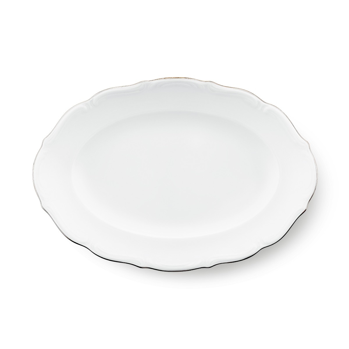 Półmisek owalny 28 cm Maria Teresa Platynowa Linia G237