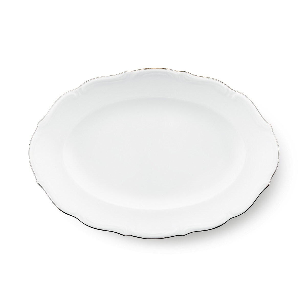 Półmisek owalny 28 cm Maria Teresa Platynowa Linia G237