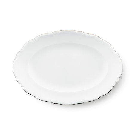 Półmisek owalny 28 cm Maria Teresa Platynowa Linia G237