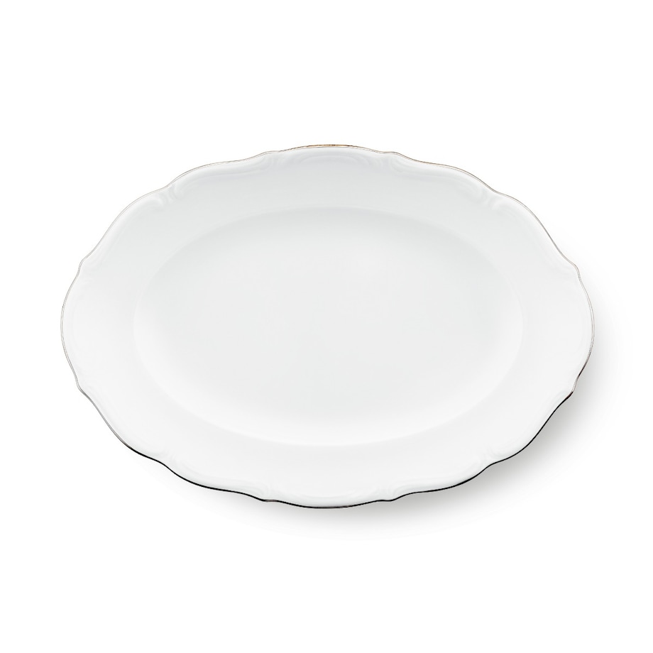 Półmisek owalny 28 cm Maria Teresa Platynowa Linia G237
