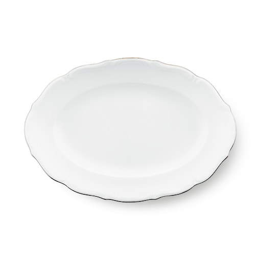 Półmisek owalny 28 cm Maria Teresa Platynowa Linia G237