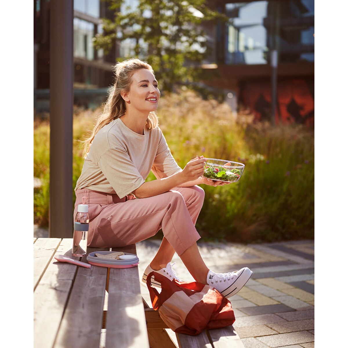 Saladbox Ellipse nordic black 107640541100