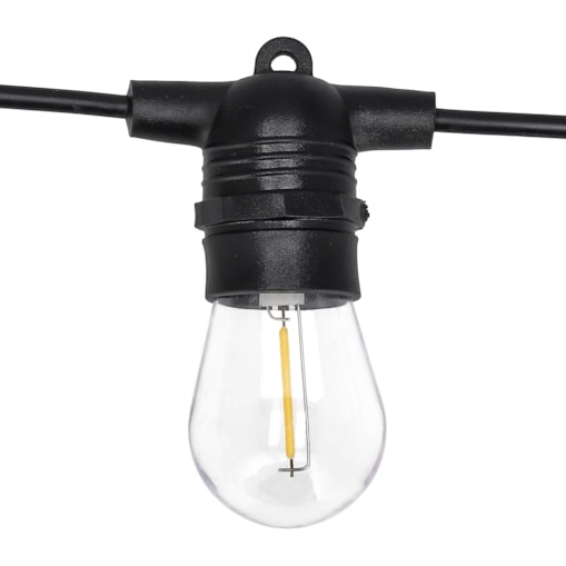 Girlanda solarna 10 LED ogrodowa 10 m LAMPKI na balkon do ogrodu ŚWIETLNA