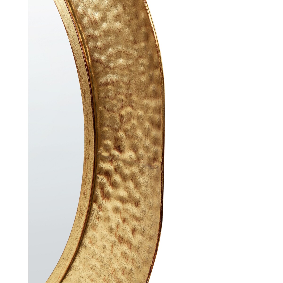 Metal Lustro ścienne 78 cm Złoty MERCY