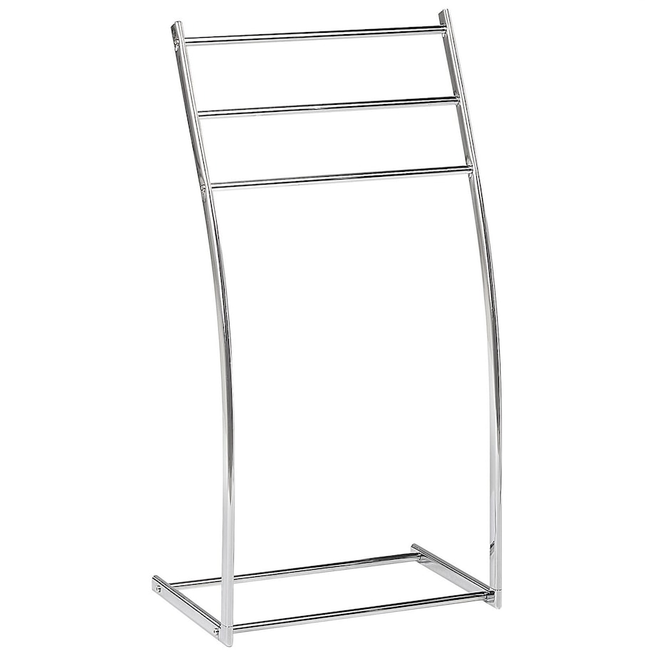 Stojak na ręczniki AMBIL Metal Srebrny