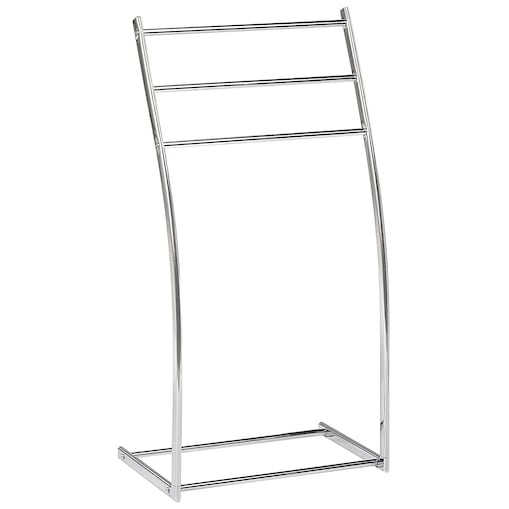 Stojak na ręczniki AMBIL Metal Srebrny