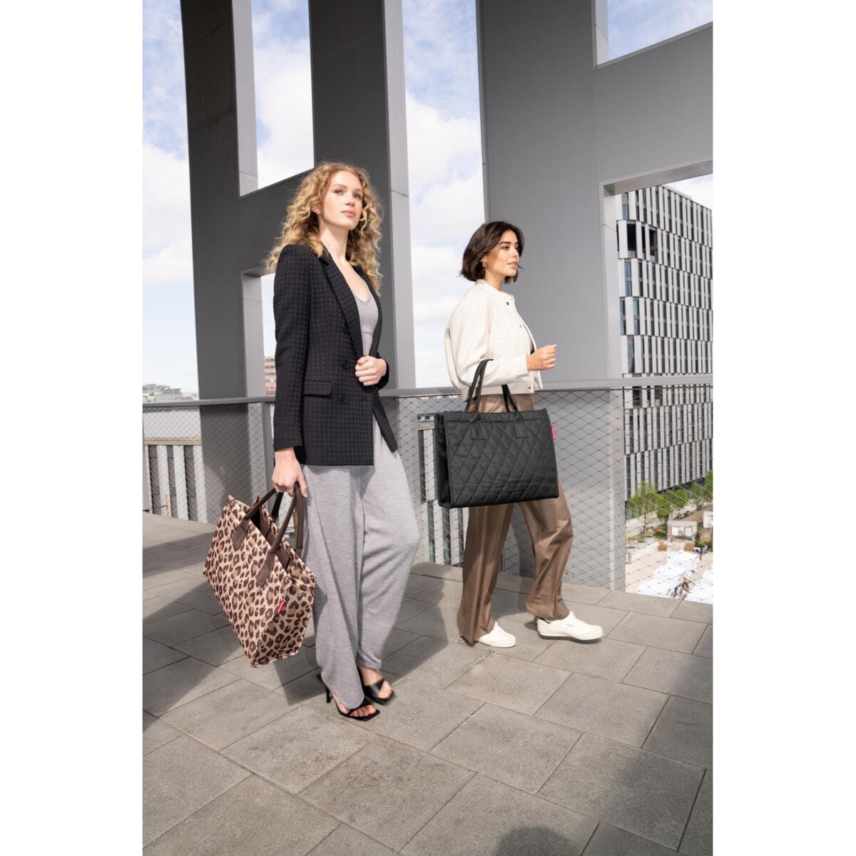 Torba DAILY SHOPPER, rhombus black