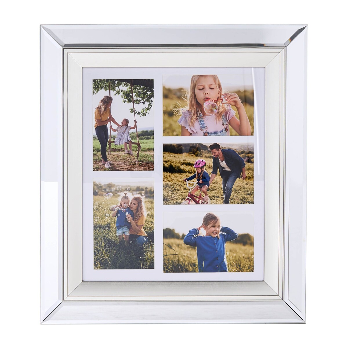 Ramka na 5 zdjęć MAKENI Srebrny