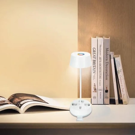 lampa stołowa z listwą zasilajacą led-4.6w 3000k/4000k/6500k-450lm