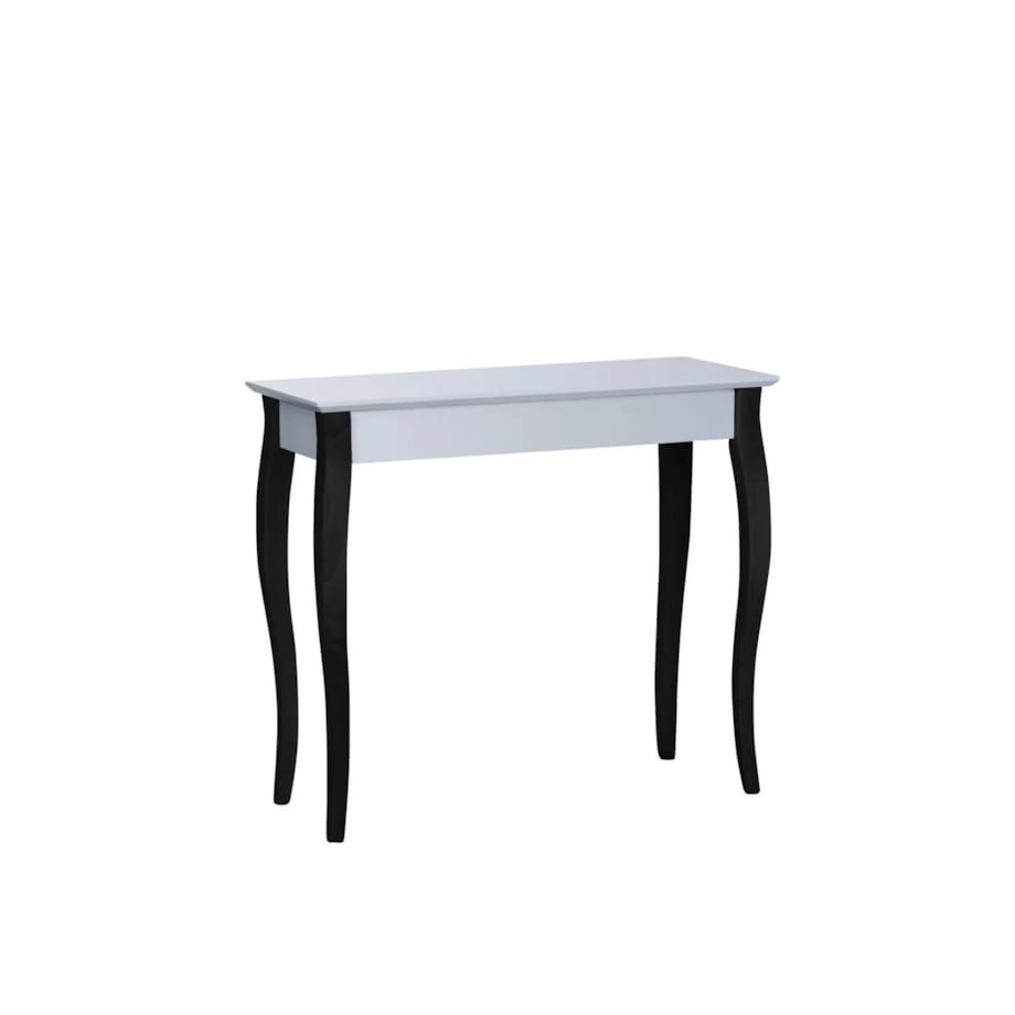 Konsola LILLO 85x35 jasnoszara/czarna