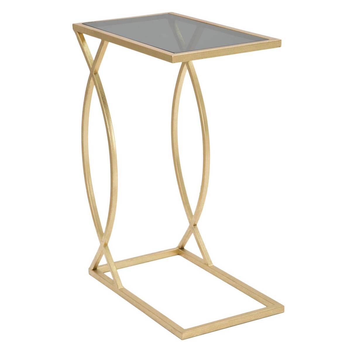 Stolik pomocniczy w stylu glamour, wys. 60 cm