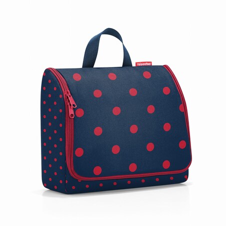Kosmetyczka TOILETBAG XL, mixed dots red