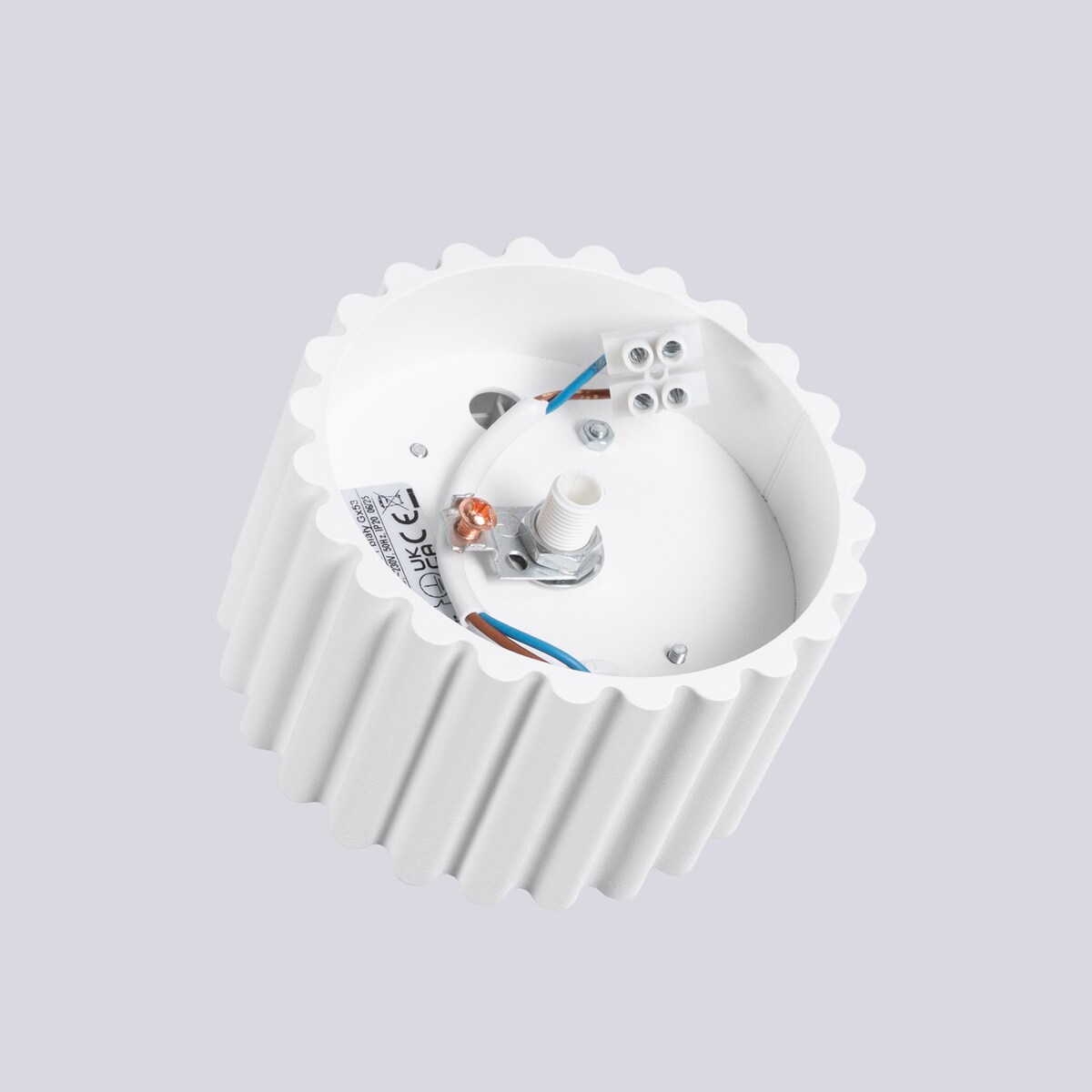 Plafon AURA 1 biały Gx53