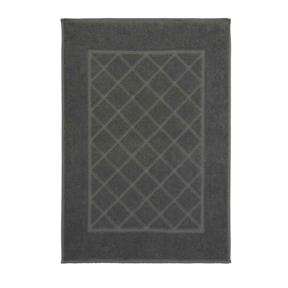 Kleine Wolke Bridge Ekologiczny Dywanik Frotte ciemny szary 50x 70 cm ECO LIVING