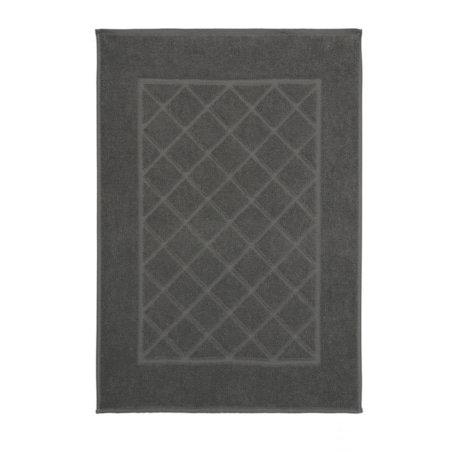 Kleine Wolke Bridge Ekologiczny Dywanik Frotte ciemny szary 50x 70 cm ECO LIVING