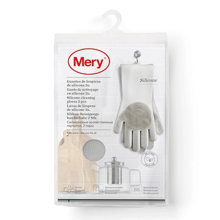 Silikonowe rękawice do sprzątania Mery