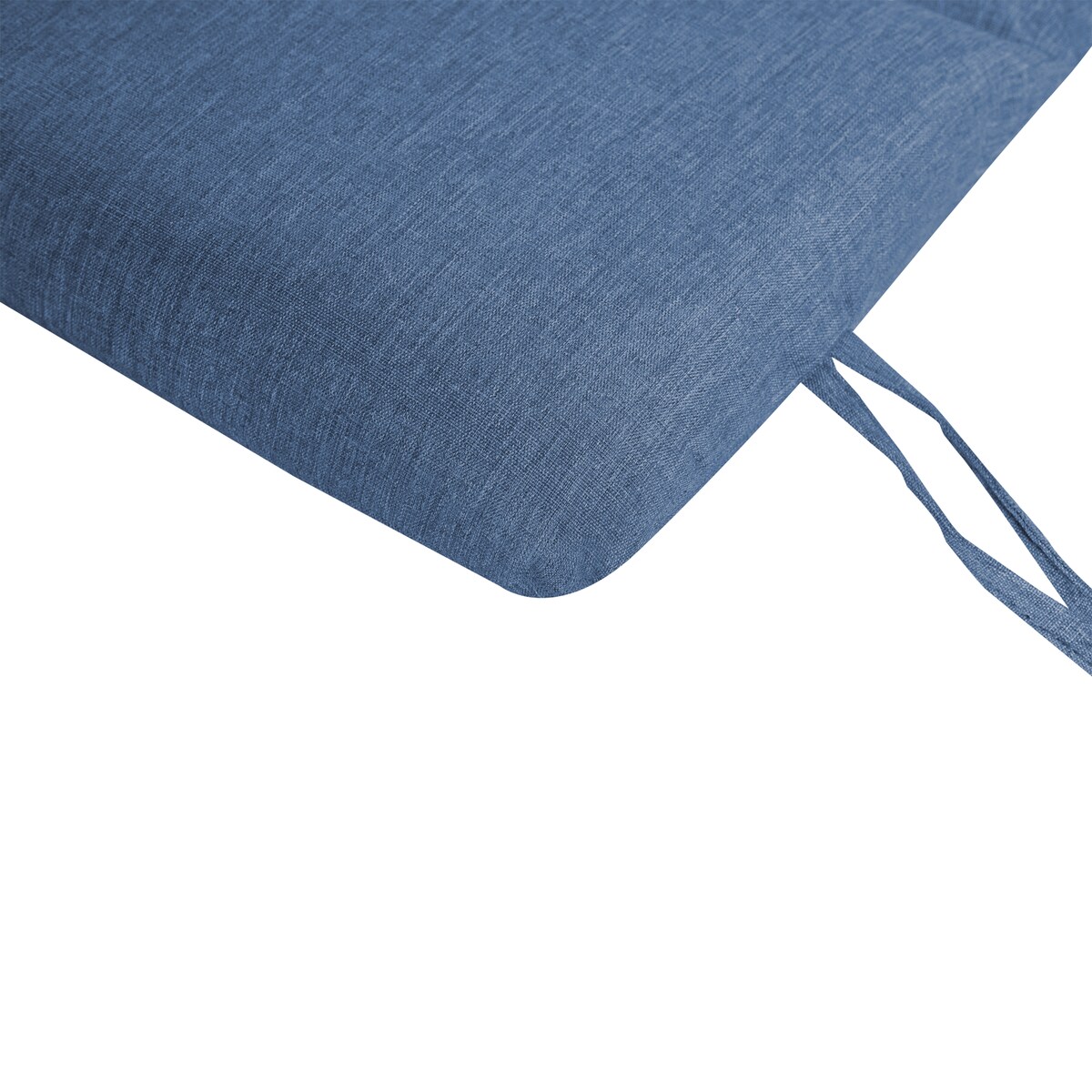 Poduszka na leżak ogrodowy BRESCIA PREMIUM 180 x 60 cm Niebieski